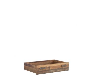 Ящик кровати на роликах CLFL02 CLIF старое дерево винтаж/бетон темно-серый 61341*001 фото