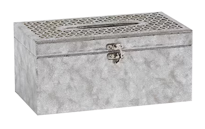 Коробка для салфеток RUNDOS серебряный 64455-SRE-CHUSN фото