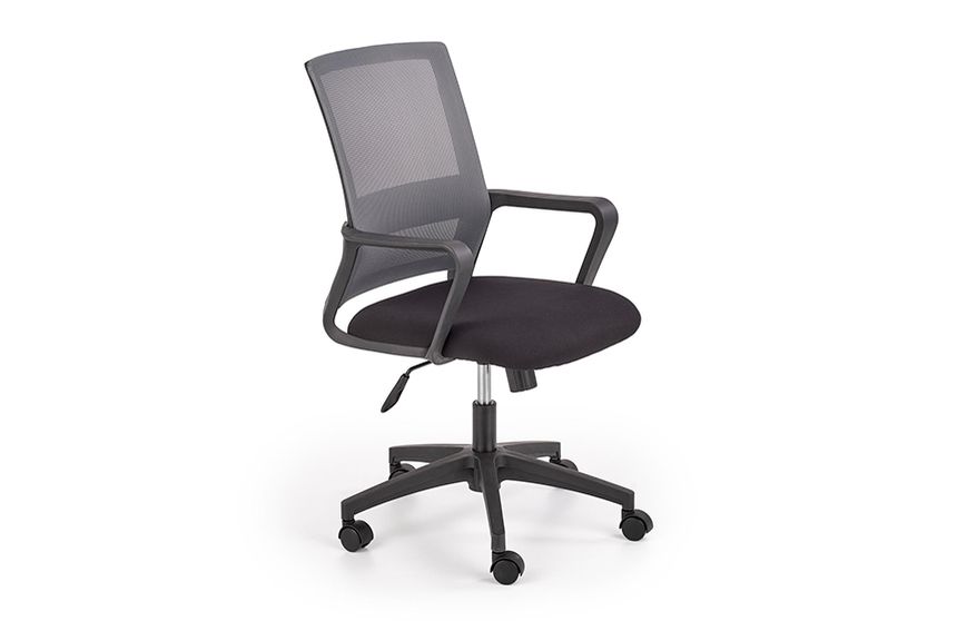 Крісло офісне MAURO чорний/сірий 18025*003 фото