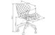 Кресло MATRIX белый/серый 50495*001 фото 3