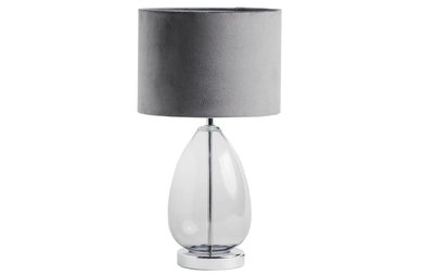 Настольная лампа VERTESSO прозрачный, серый 62287-SZA-LAMPA фото