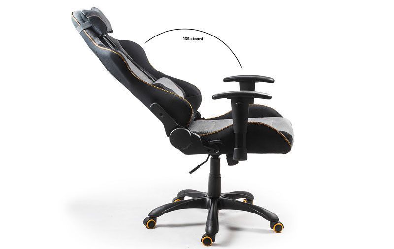 Крісло EVOLVE PRO Gaming сірий-чорний 75917*001 фото