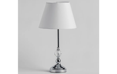 Лампа настільна GULIAME срібло-білий 59537-SRE-LAMPA фото