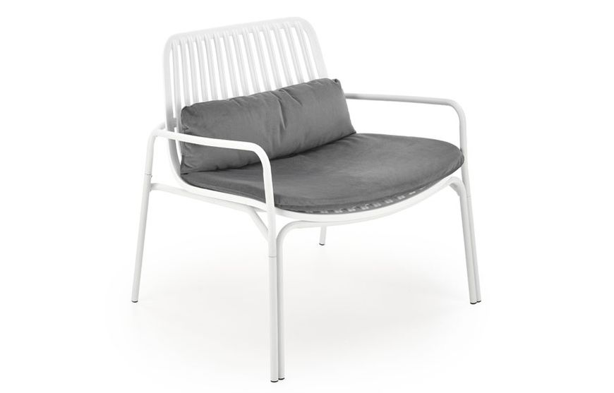 Кресло MELBY белый/серый 74155*001 фото