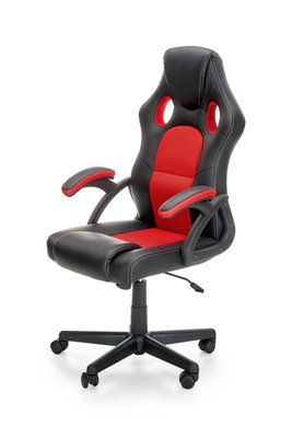 Крісло офісне BERKEL чорний/червоний 72507*001 фото