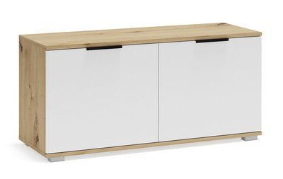 Тумба для взуття CLIF ST-100 дуб артизан-білий 80192*005 фото