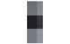 Витрина навесная 1D JW07 L/R HELIO черный/стекло серое 68834*001 фото 2