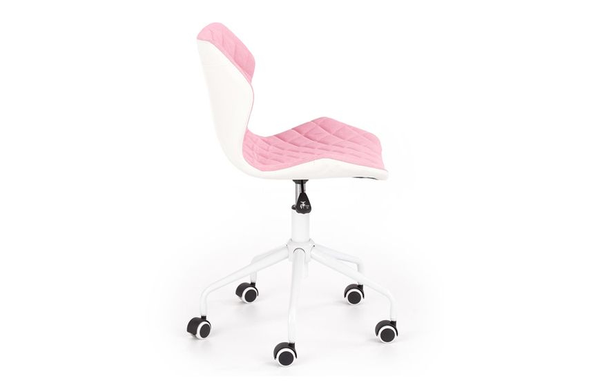 Крісло MATRIX 3 світло-рожевій/білий 65522*003 фото