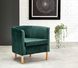 Кресло CLUBBY 2 темно-зеленый/натуральный 72534*001 фото 11