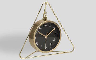 Годинник настільний TRIANGLEMO GOLDEN (10287450101) золото 10287450101 фото