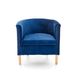 Кресло CLUBBY 2 темно-синий/натуральный 72534*003 фото 2