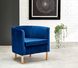 Кресло CLUBBY 2 темно-синий/натуральный 72534*003 фото 10