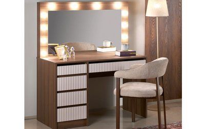 Стол туалетный HOLLYWOOD 2 XL кашемир-орех 80288*003 фото