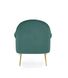 Кресло SANTI темно-зеленый/золотой 72535*001 фото 5