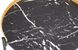Стол журнальный LINUX темный мрамор/черный/золотой 65618*001 фото 4