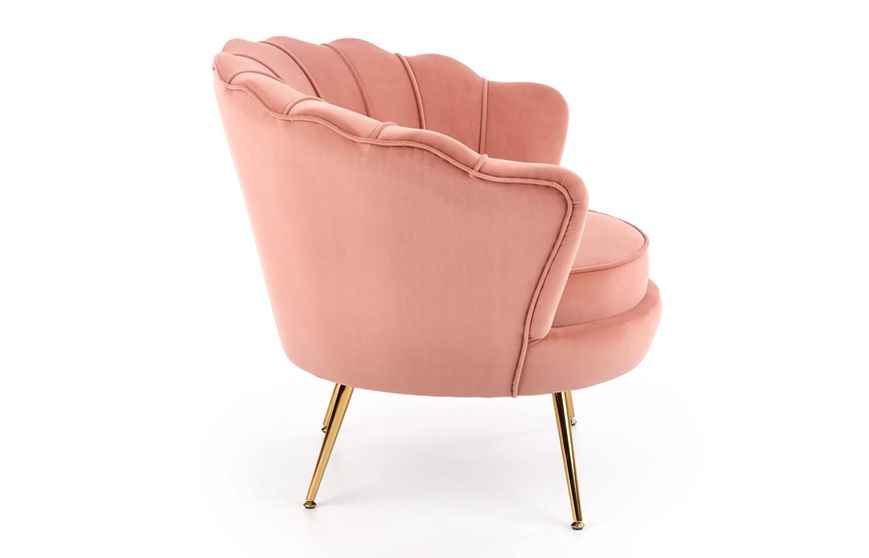 Кресло AMORINITO светло-розовый/золотой 65740*001 фото