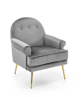 Кресло SANTI серый/золотой 72535*003 фото