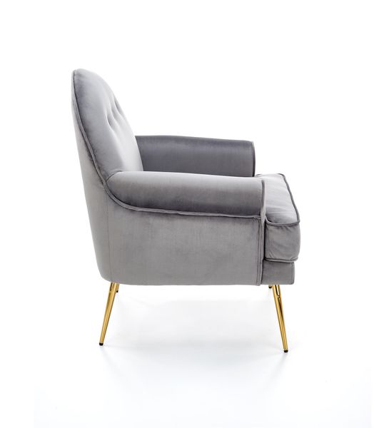 Кресло SANTI серый/золотой 72535*003 фото