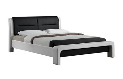 Кровать CASSANDRA 160 белый/черный 20137*001 фото
