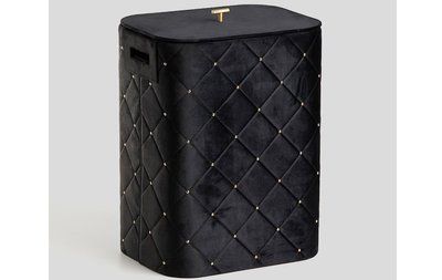 Кошик для білизни NAPPO BLACK (10583530101) чорний 10583530101 фото
