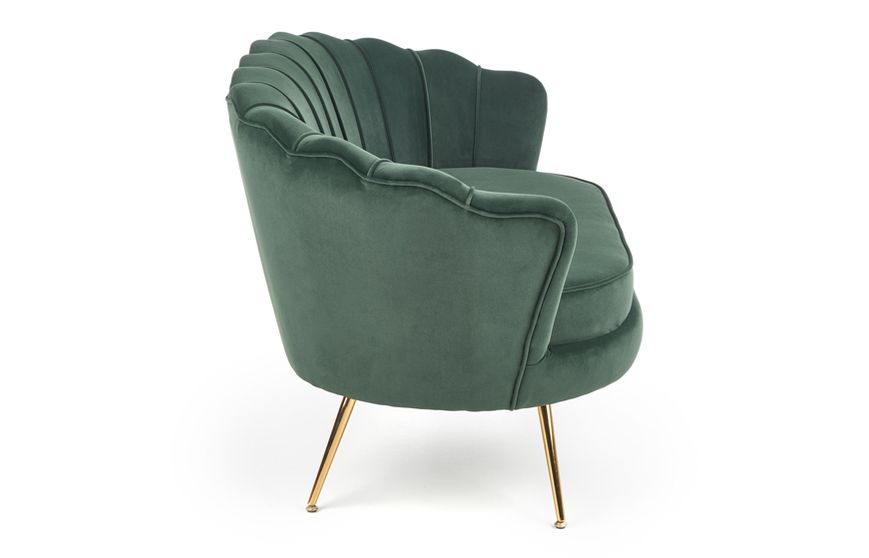Кресло AMORINITO XL темно-зеленый/золотой 65741*001 фото