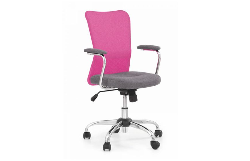 Кресло ANDY розовый/серый 18045*008 фото