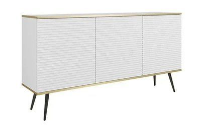 Комод ORO MDF K160 білий-чорний 81861*003 фото