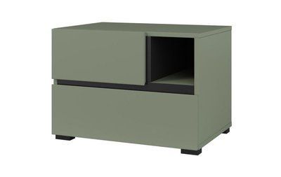 Тумба прикроватная CROSS S 24GWMY22 зеленый-черный 80894*001 фото