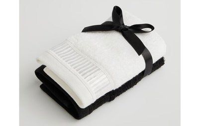 Набор полотенец ALICANTY BLACK 30x50 (10539440301) черный 10539440301 фото