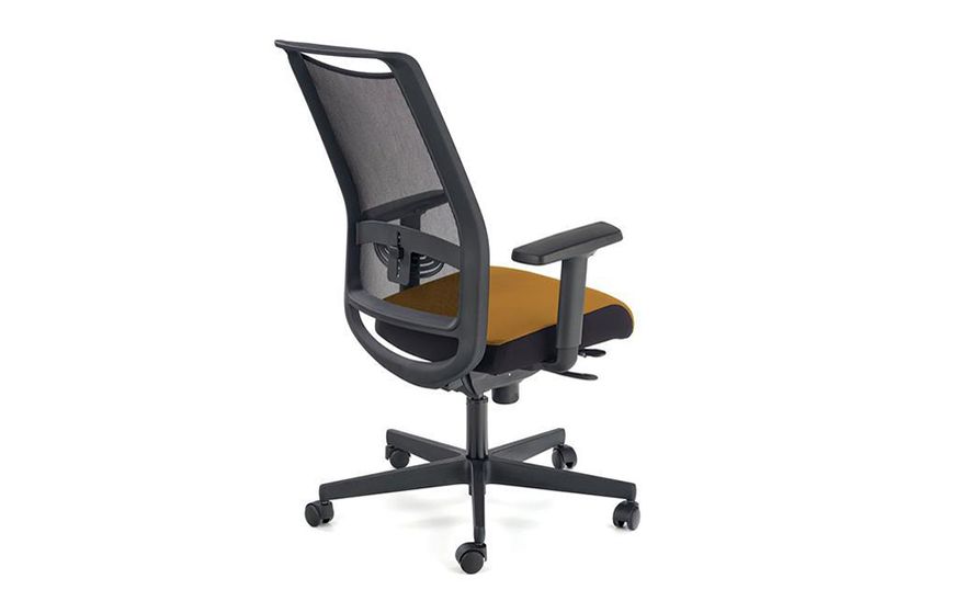Кресло офисное GULIETTA черный/горчичный 69286*001 фото