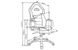 Кресло офисное ENZO черный/красный 18015*001 фото 3