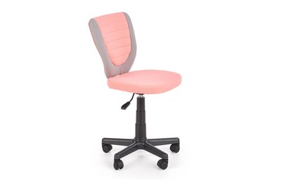 Крісло TOBY рожево-сірий/чорний 65526*003 фото