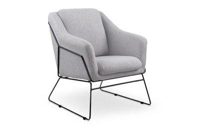 Кресло SOFT 2 светло-серый/черный 58200*001 фото