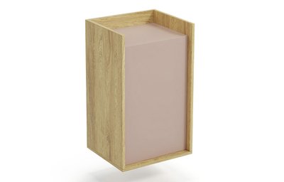 Шкафчик MOBIUS 1D гикори натуральный/античный розовый 72632*001 фото