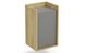 Шкафчик MOBIUS 1D гикори натуральный/серый пыльный 72632*009 фото 1