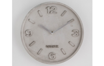 Часы настенные CEMENTOS серый 77516-SZA9-ZEGAR фото