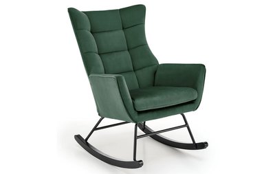 Кресло-качалка BAZALTO темно-зеленый 74144*005 фото