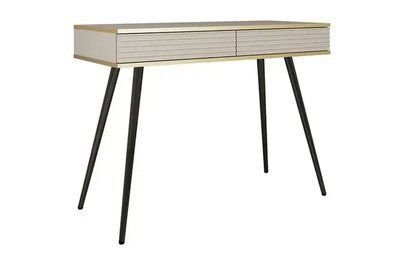 Стіл туалетний ORO MDF T102 бежевий-чорний 81863*007 фото