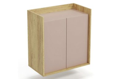 Шкафчик MOBIUS 2D гикори натуральный/античный розовый 72636*001 фото