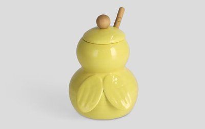 Банка для меду MIELE YELLOW (10549030101) жовтий 10549030101 фото