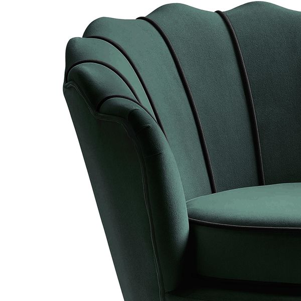 Кресло ANGELO темно-зеленый/черный 72521*001 фото