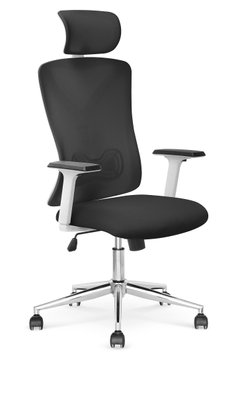 Крісло офісне ENRICO чорний/білий/сірий 65660*001 фото