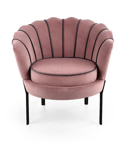 Кресло ANGELO розовый/черный 72521*005 фото