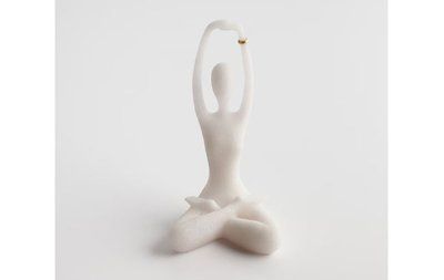 Декоративна фігурка YOGINIS WHITE (10584440101) біла 10584440101 фото