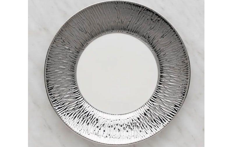 Тарелка обеденная GISELA серебро 71247-SRE-TAL фото