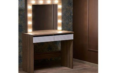 Стол туалетный HOLLYWOOD 2 кашемир-орех 80287*003 фото