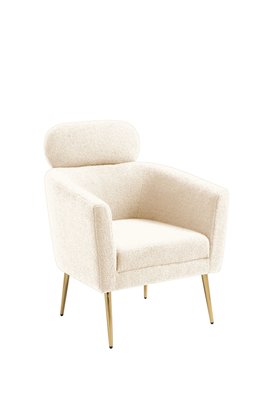 Кресло MELISA кремовый/золотой 72527*001 фото