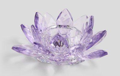 Подсвечник CRISTAL SHINE VIOLET (10134420601) фиолетовый 10134420601 фото