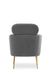 Кресло MELISA серый/золотой 72527*003 фото 5