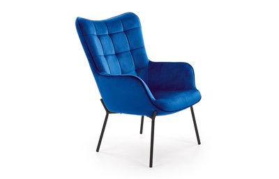 Кресло CASTEL темно-синий/черный 61914*003 фото